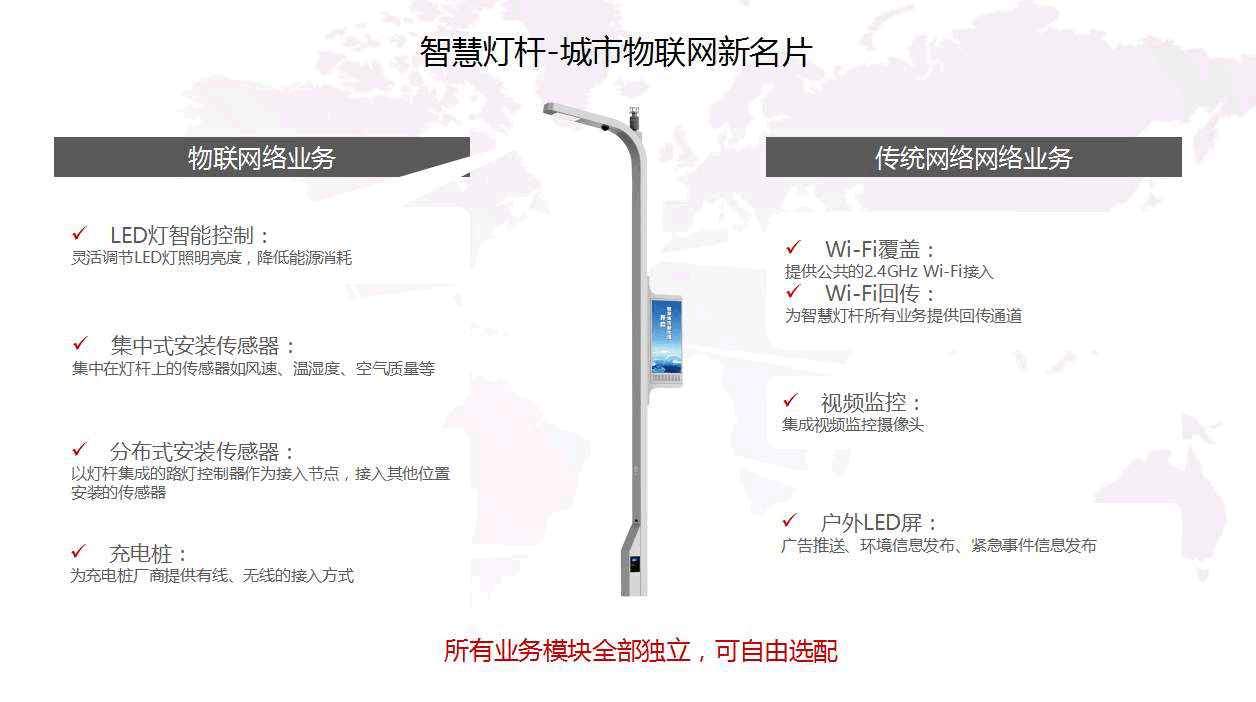 智慧灯杆智慧城市新名片